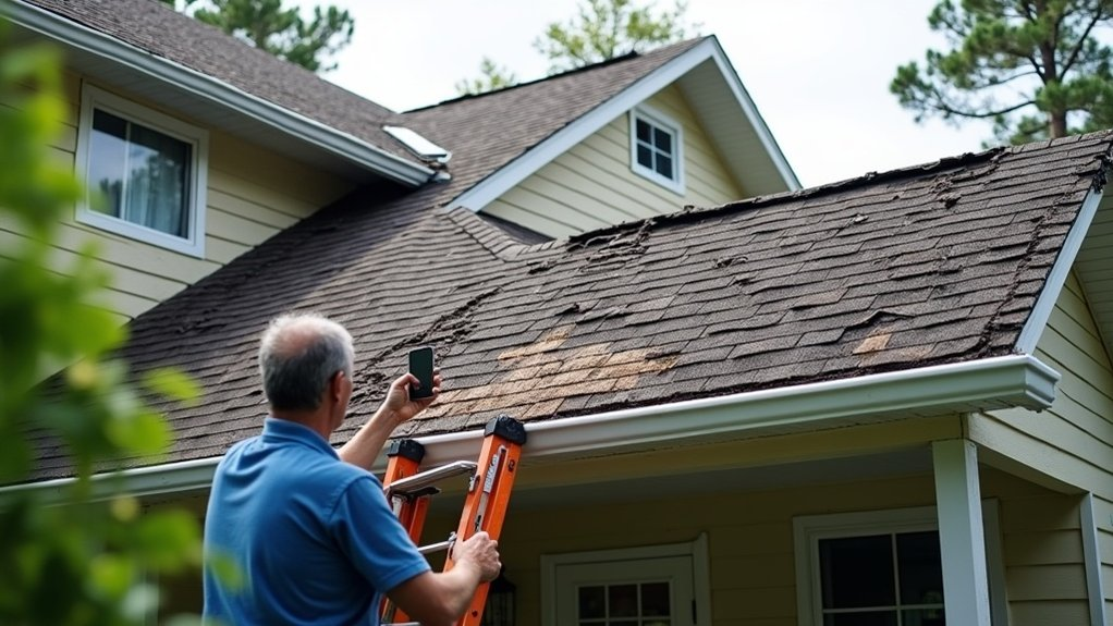 signs for roof replacement
